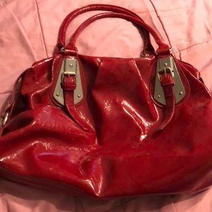Red leather chateau